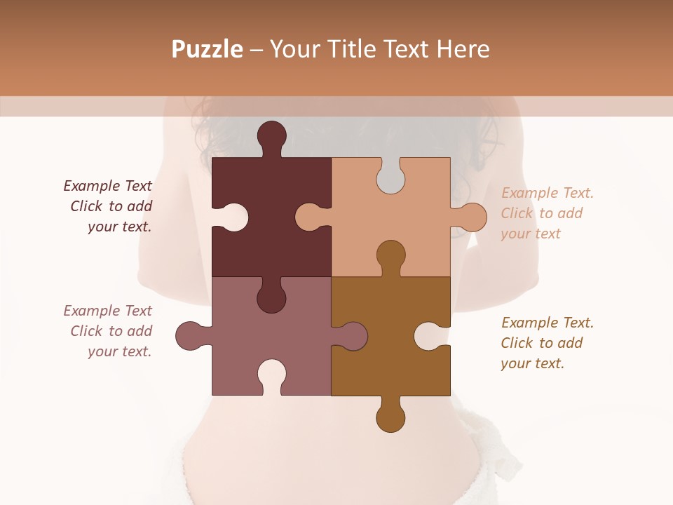 Skin Lady Beauty PowerPoint Template