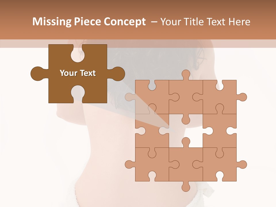 Skin Lady Beauty PowerPoint Template