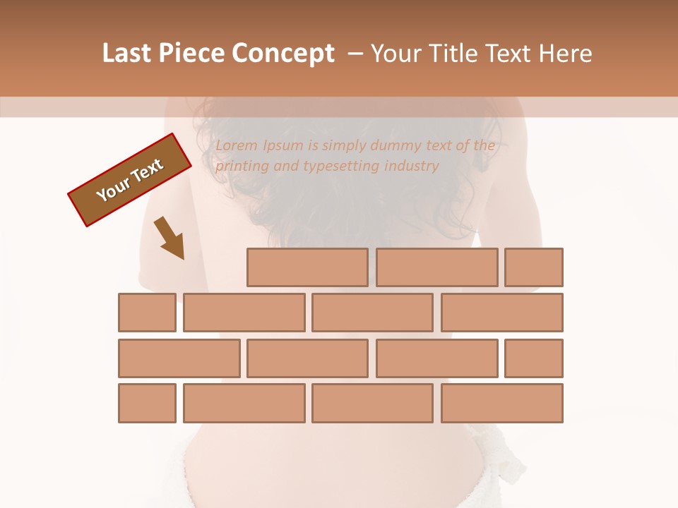 Skin Lady Beauty PowerPoint Template