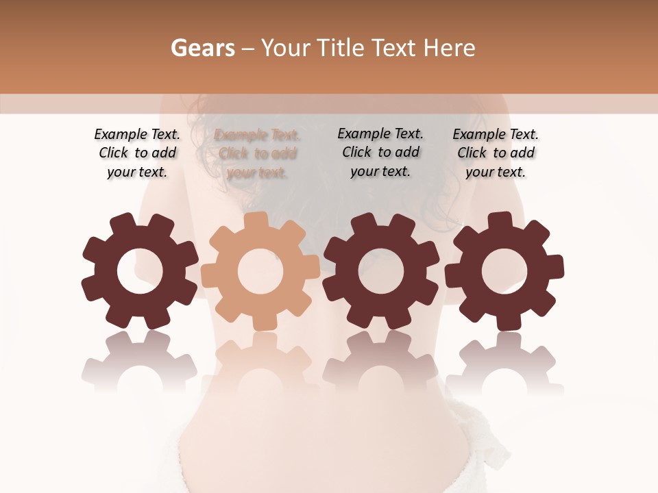 Skin Lady Beauty PowerPoint Template