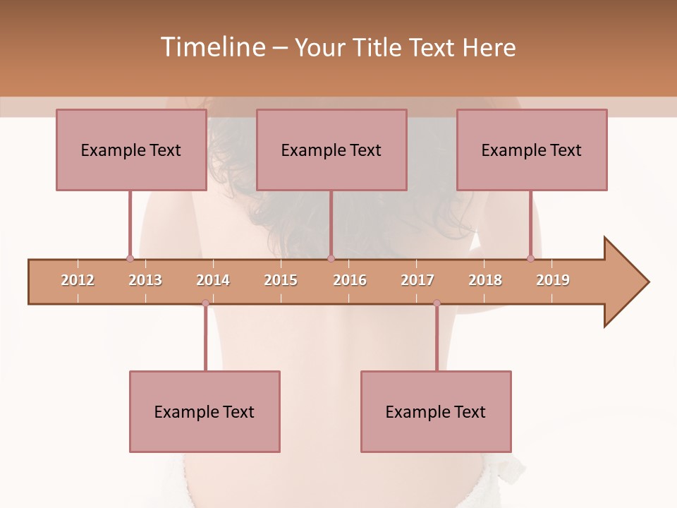 Skin Lady Beauty PowerPoint Template