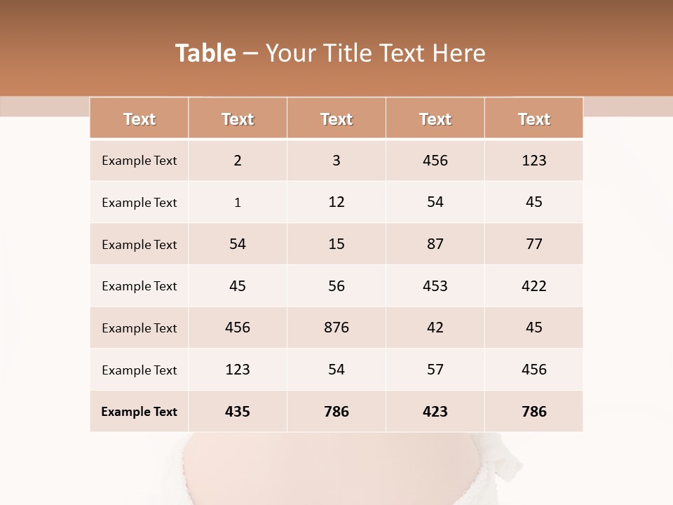 Skin Lady Beauty PowerPoint Template