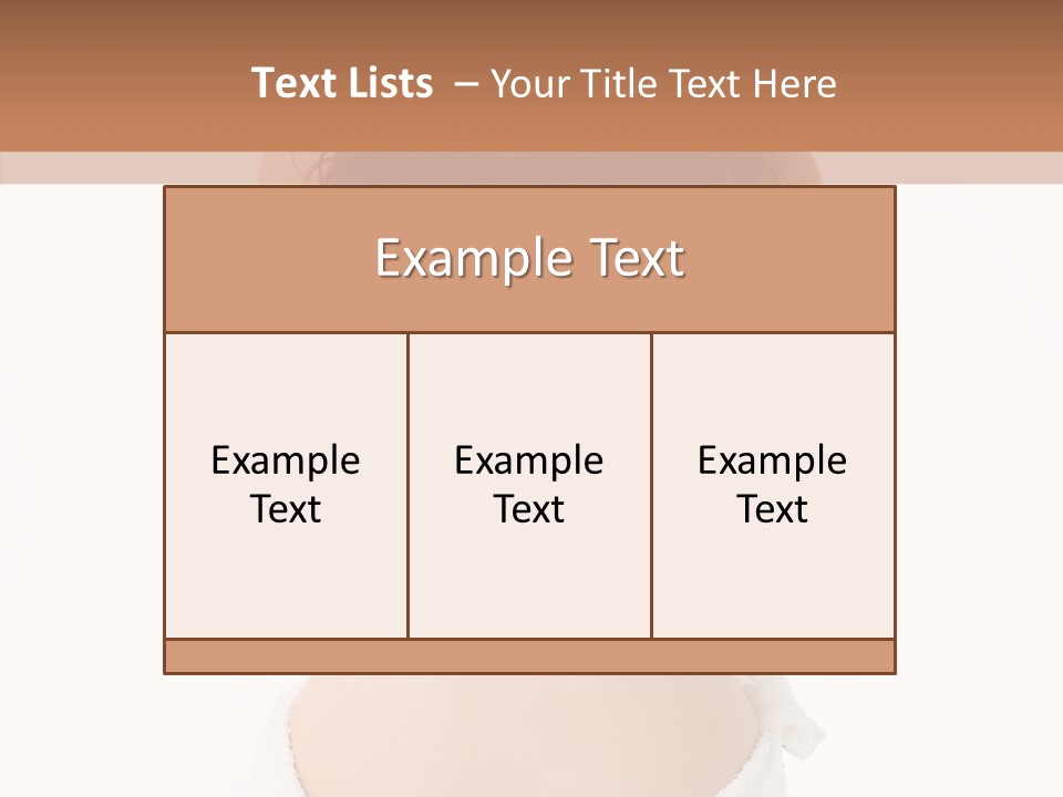 Skin Lady Beauty PowerPoint Template
