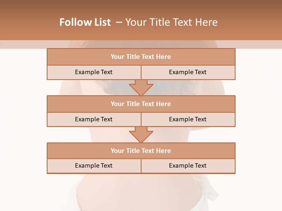 Skin Lady Beauty PowerPoint Template