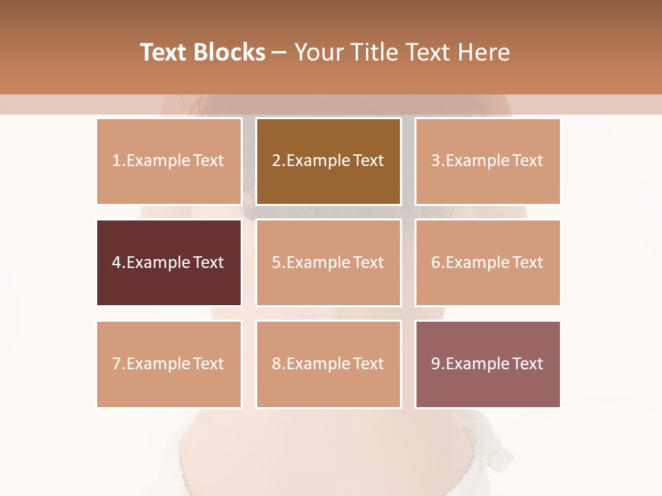 Skin Lady Beauty PowerPoint Template