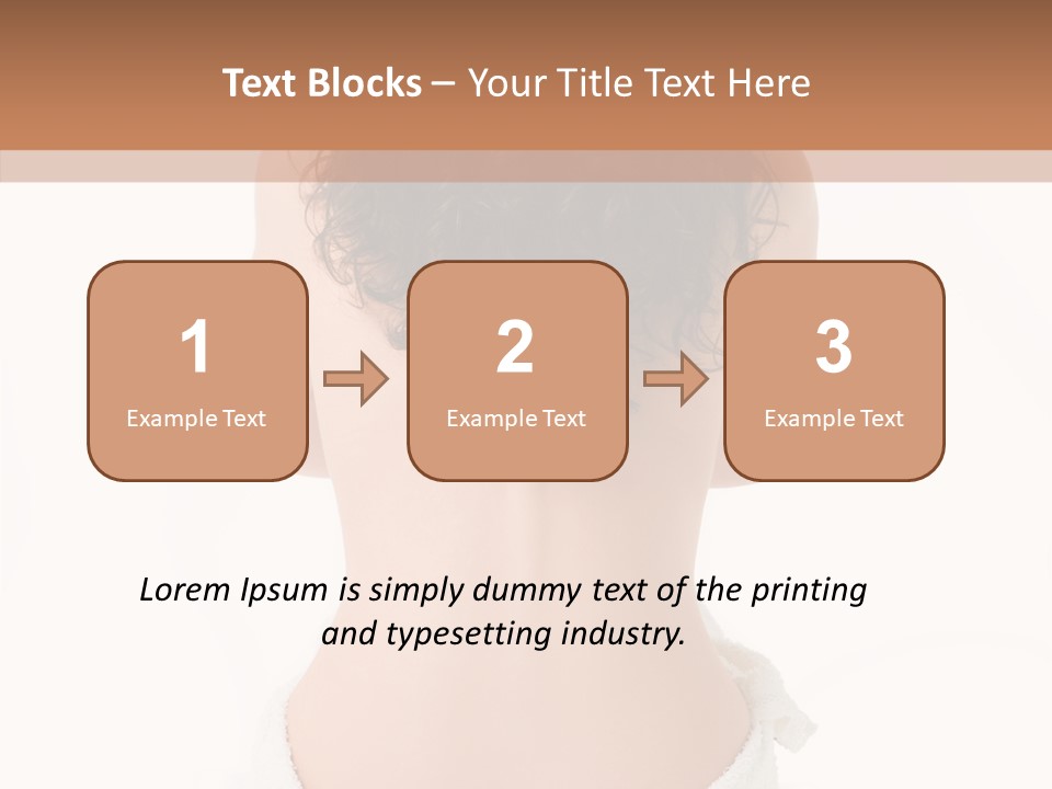 Skin Lady Beauty PowerPoint Template