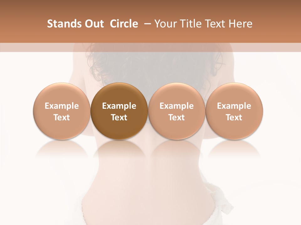 Skin Lady Beauty PowerPoint Template