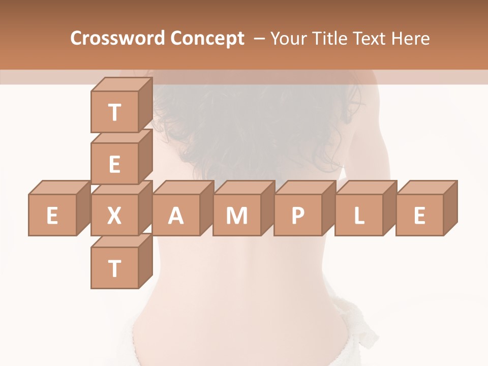 Skin Lady Beauty PowerPoint Template