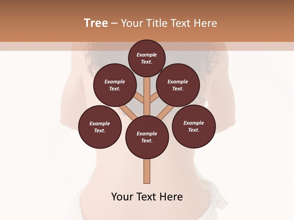 Skin Lady Beauty PowerPoint Template