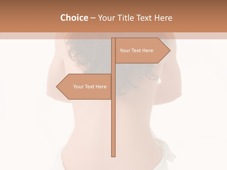 Skin Lady Beauty PowerPoint Template