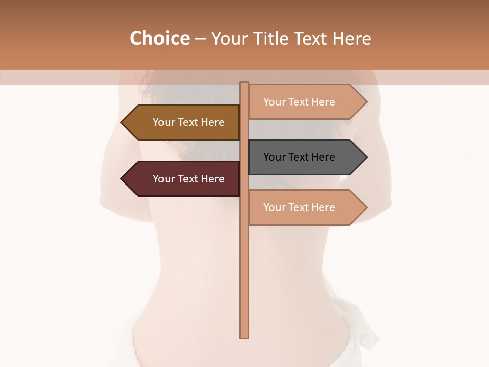 Skin Lady Beauty PowerPoint Template