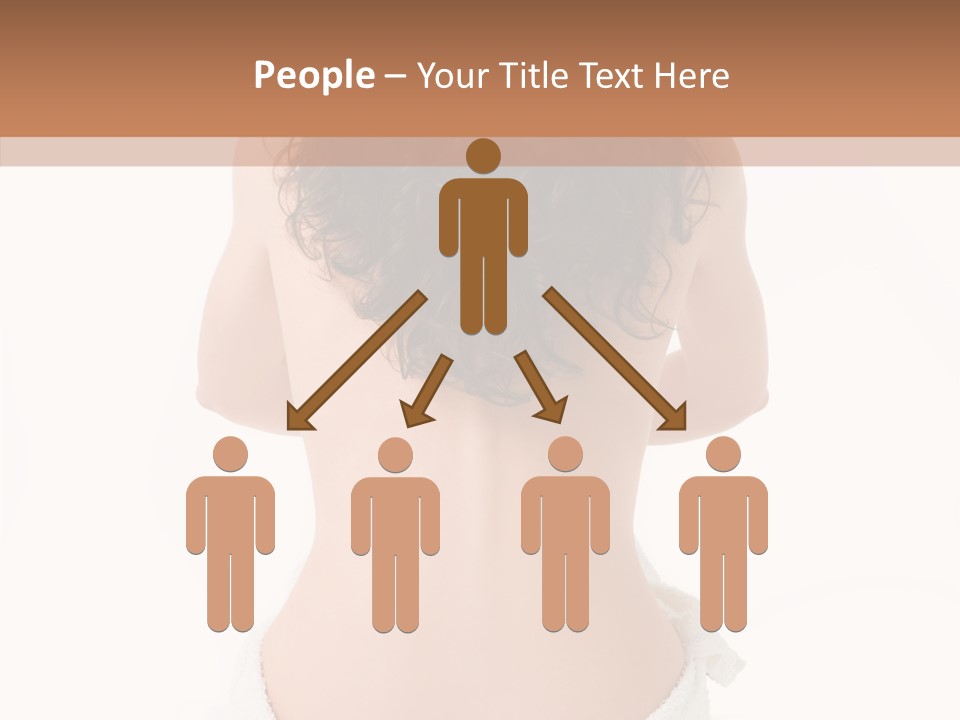 Skin Lady Beauty PowerPoint Template