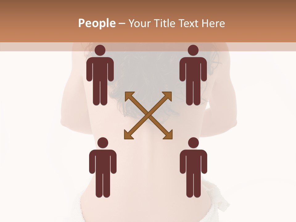 Skin Lady Beauty PowerPoint Template