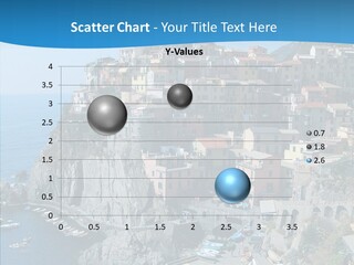 Europe Tourist Harbor PowerPoint Template