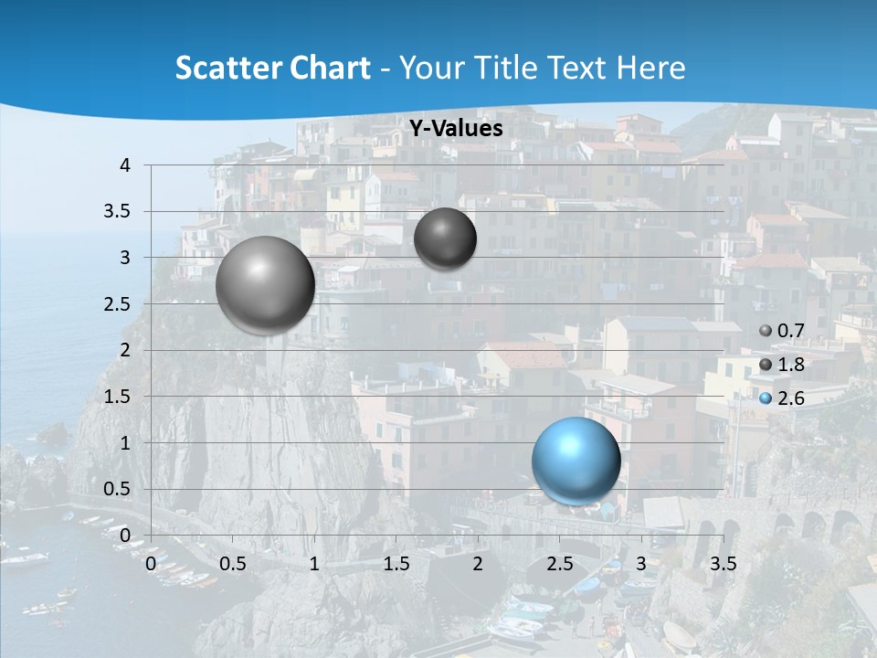 Europe Tourist Harbor PowerPoint Template