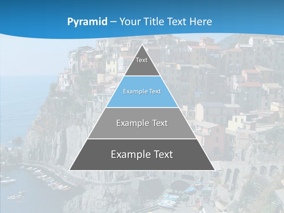 Europe Tourist Harbor PowerPoint Template