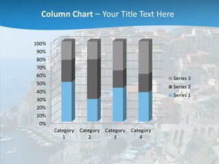 Europe Tourist Harbor PowerPoint Template