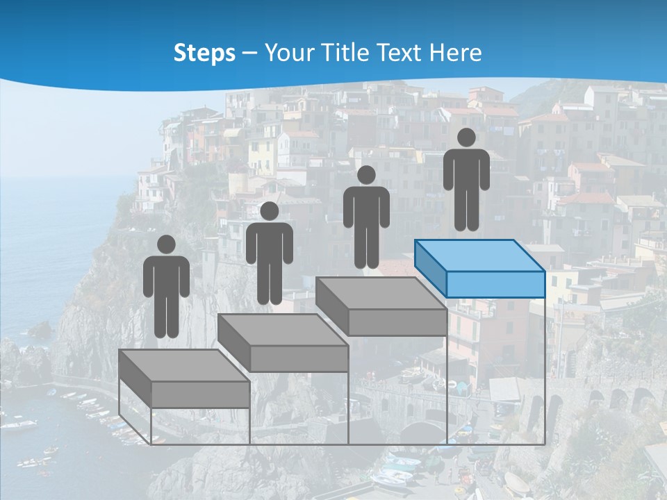 Europe Tourist Harbor PowerPoint Template