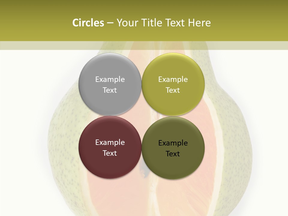 Sweet Pear Stem PowerPoint Template