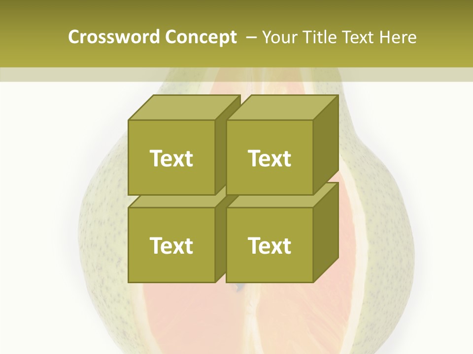 Sweet Pear Stem PowerPoint Template