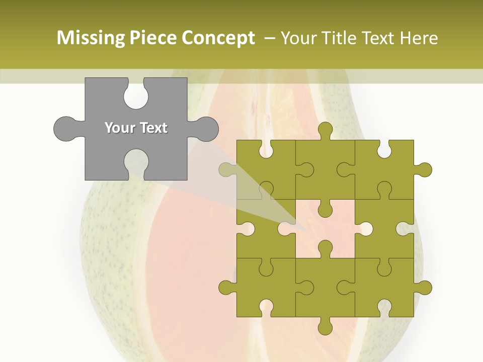 Sweet Pear Stem PowerPoint Template