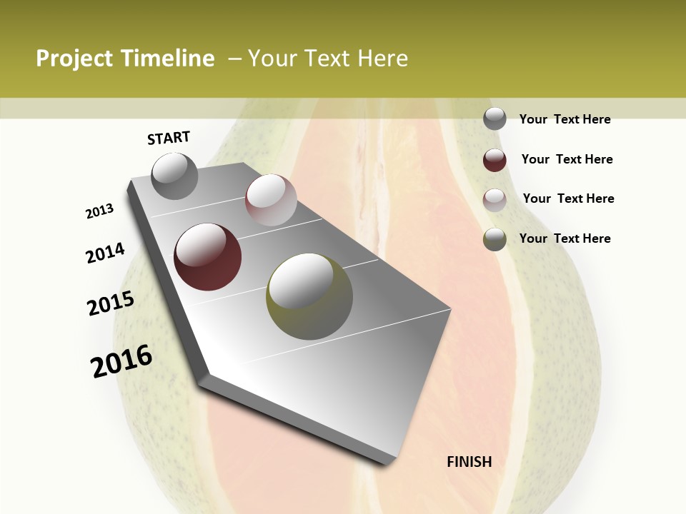 Sweet Pear Stem PowerPoint Template