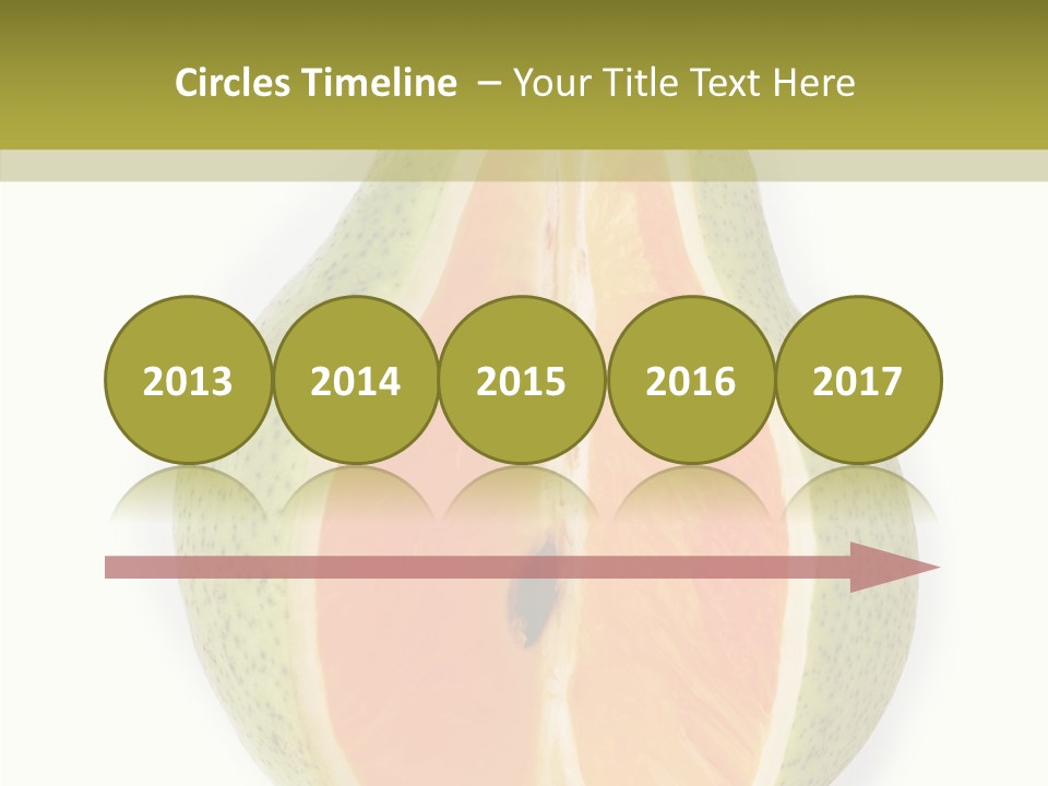 Sweet Pear Stem PowerPoint Template