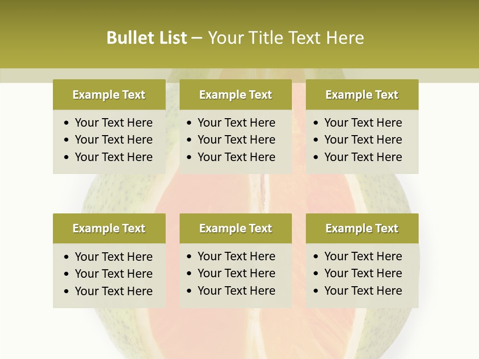 Sweet Pear Stem PowerPoint Template