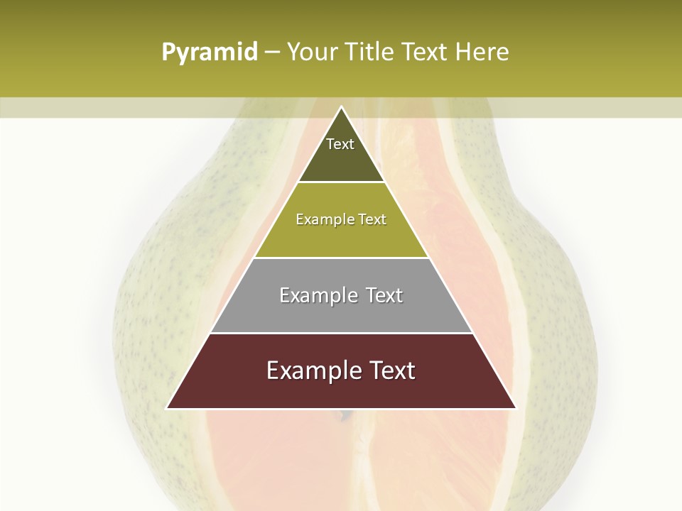Sweet Pear Stem PowerPoint Template