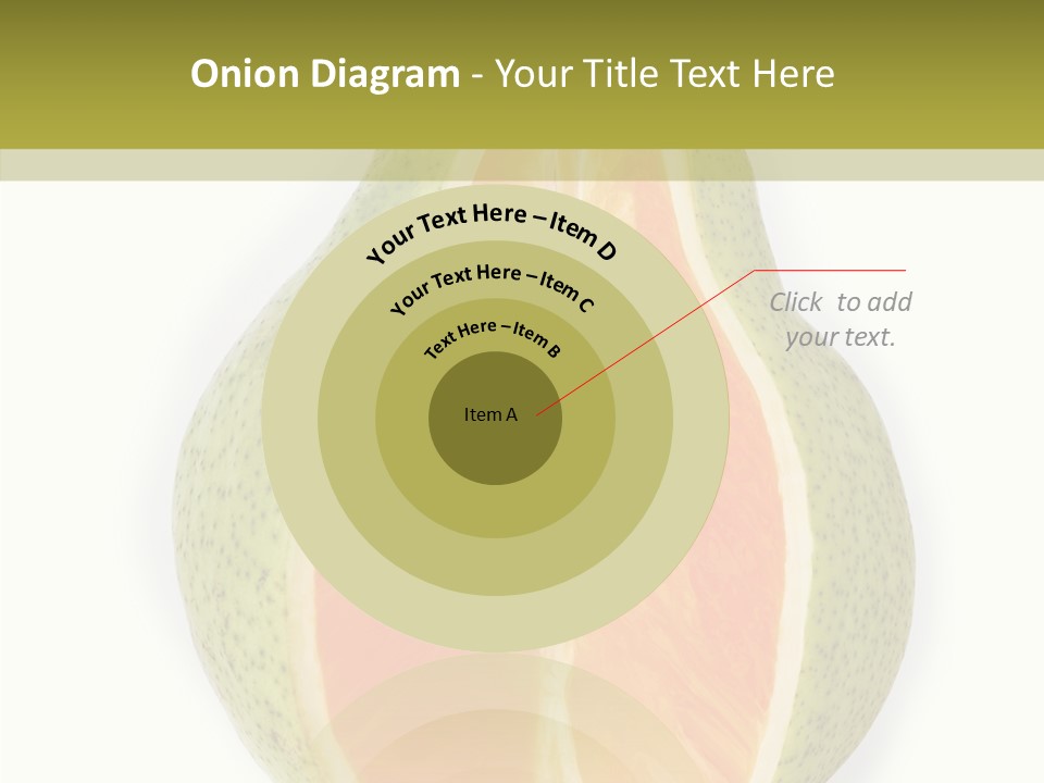 Sweet Pear Stem PowerPoint Template