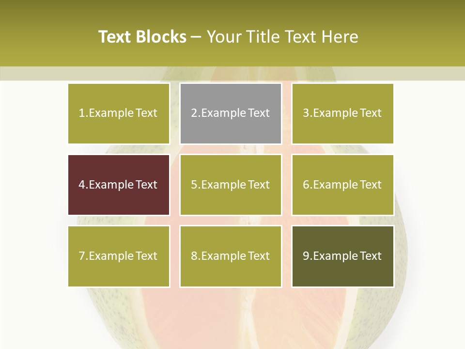 Sweet Pear Stem PowerPoint Template