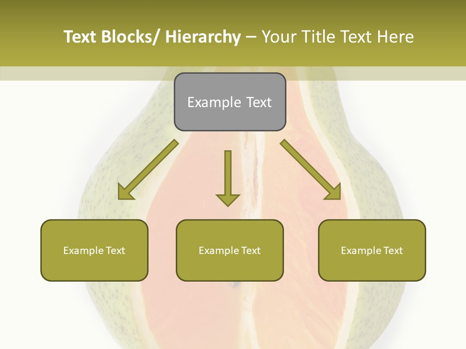 Sweet Pear Stem PowerPoint Template