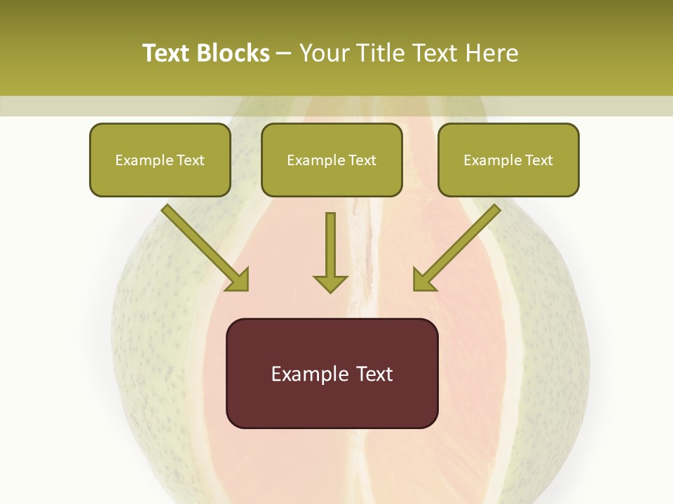 Sweet Pear Stem PowerPoint Template
