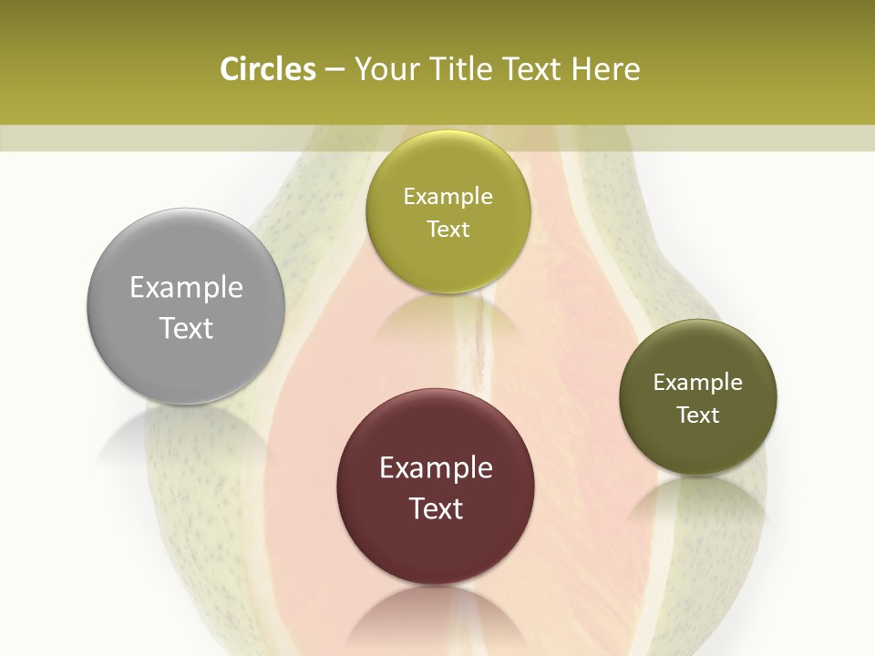 Sweet Pear Stem PowerPoint Template