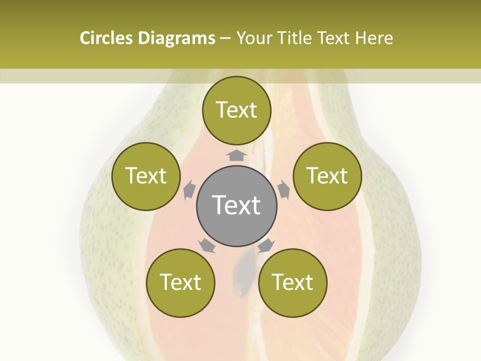 Sweet Pear Stem PowerPoint Template