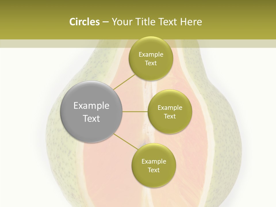 Sweet Pear Stem PowerPoint Template
