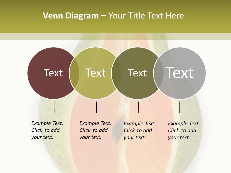 Sweet Pear Stem PowerPoint Template