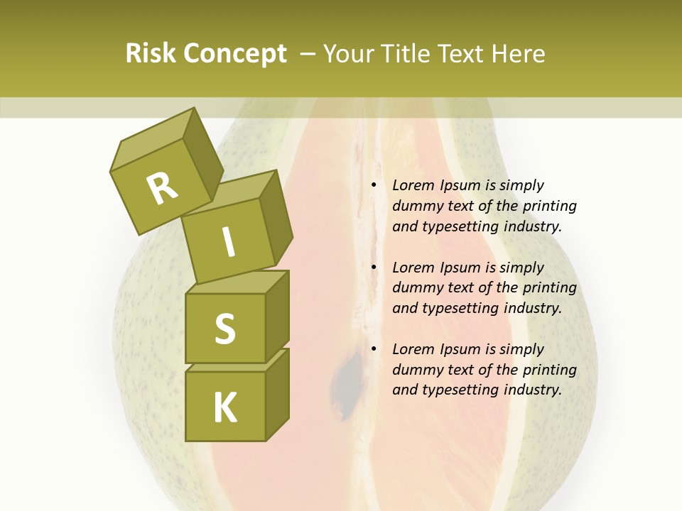 Sweet Pear Stem PowerPoint Template