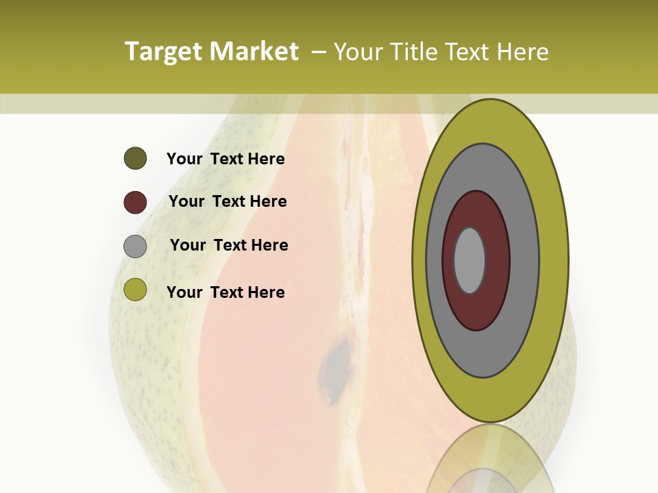 Sweet Pear Stem PowerPoint Template