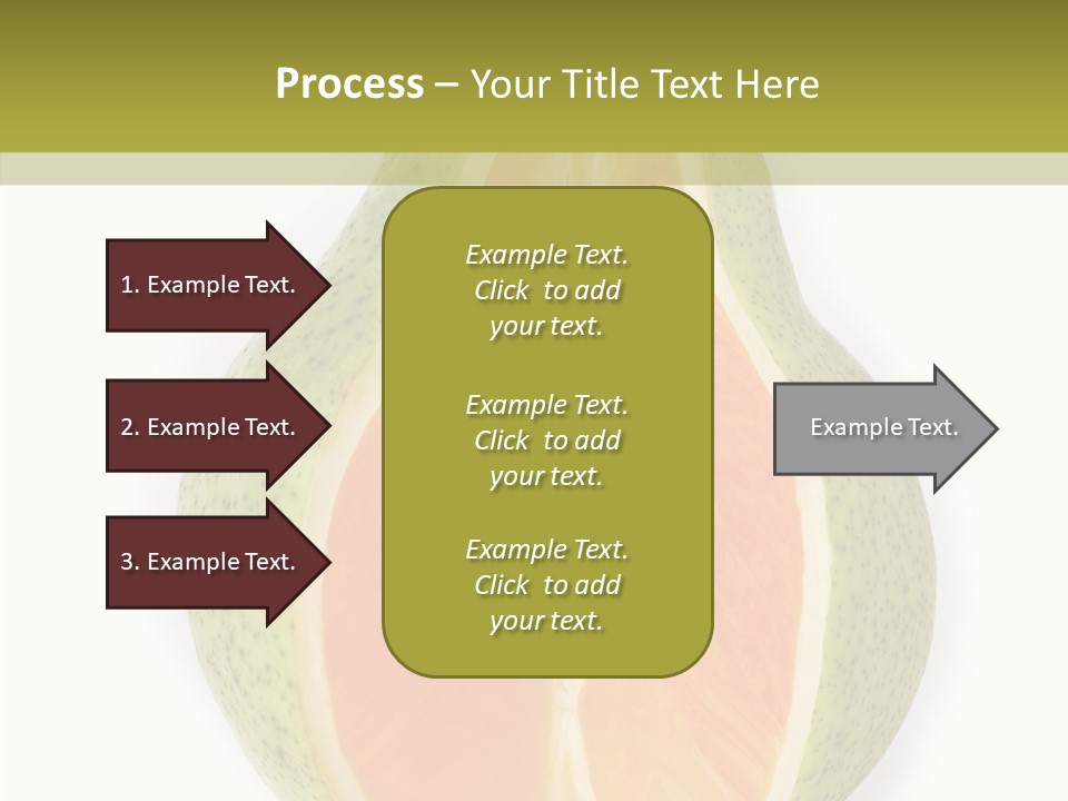 Sweet Pear Stem PowerPoint Template