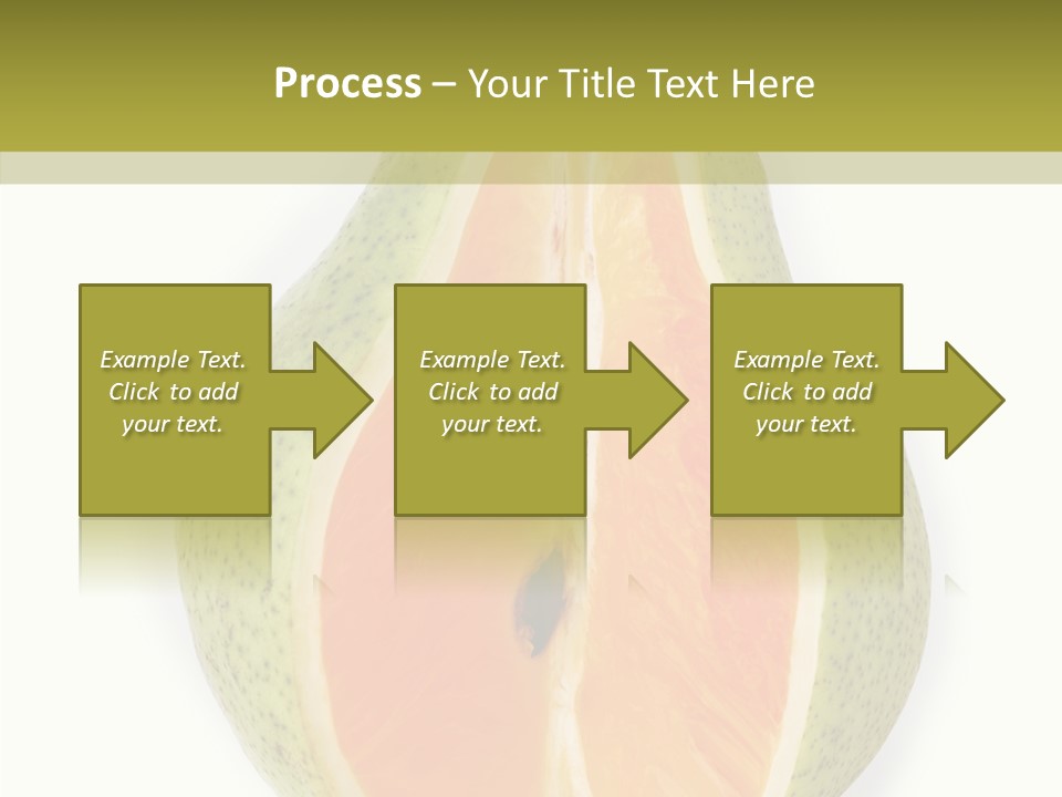 Sweet Pear Stem PowerPoint Template