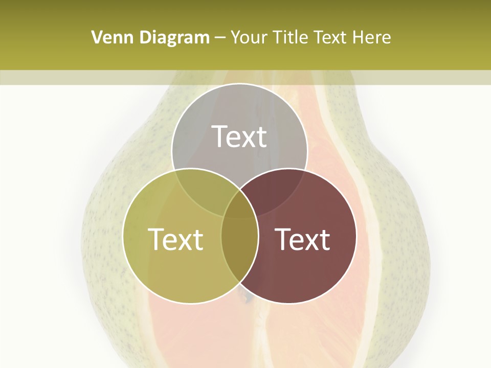 Sweet Pear Stem PowerPoint Template