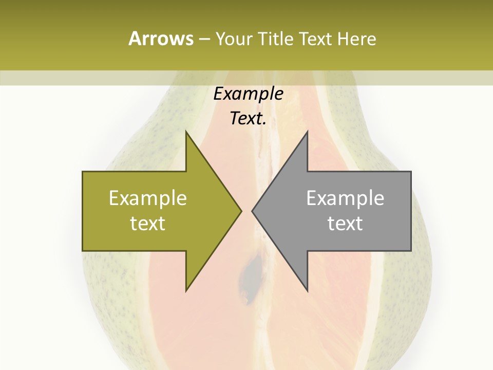 Sweet Pear Stem PowerPoint Template