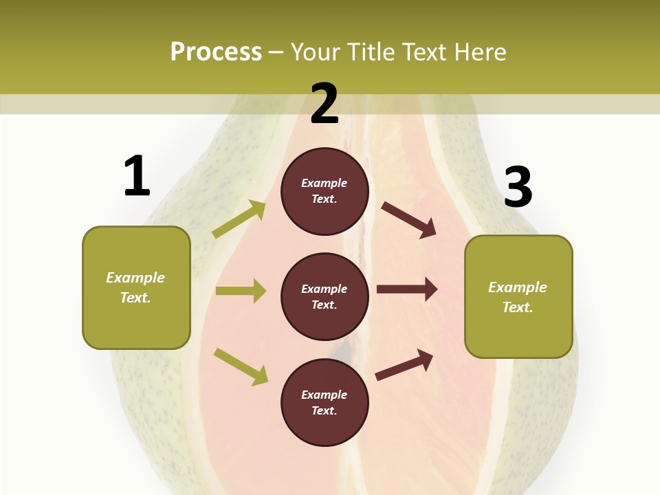 Sweet Pear Stem PowerPoint Template