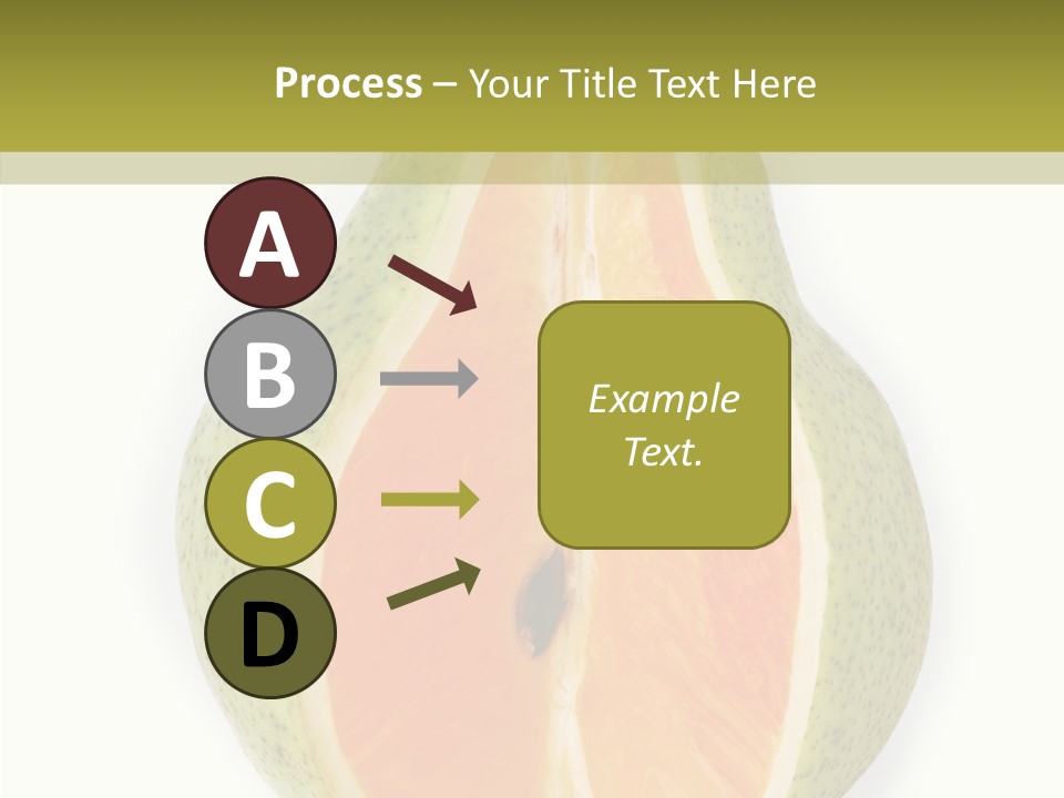 Sweet Pear Stem PowerPoint Template