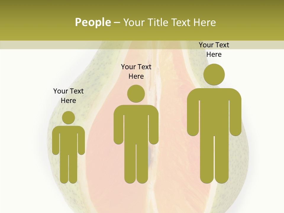 Sweet Pear Stem PowerPoint Template
