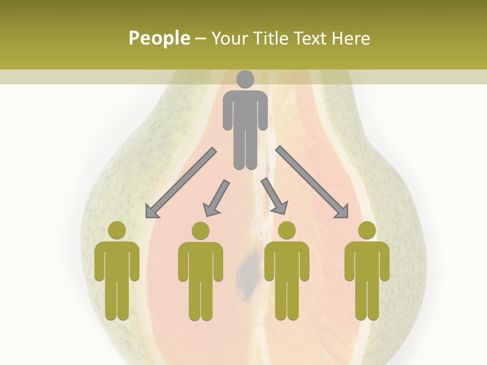 Sweet Pear Stem PowerPoint Template