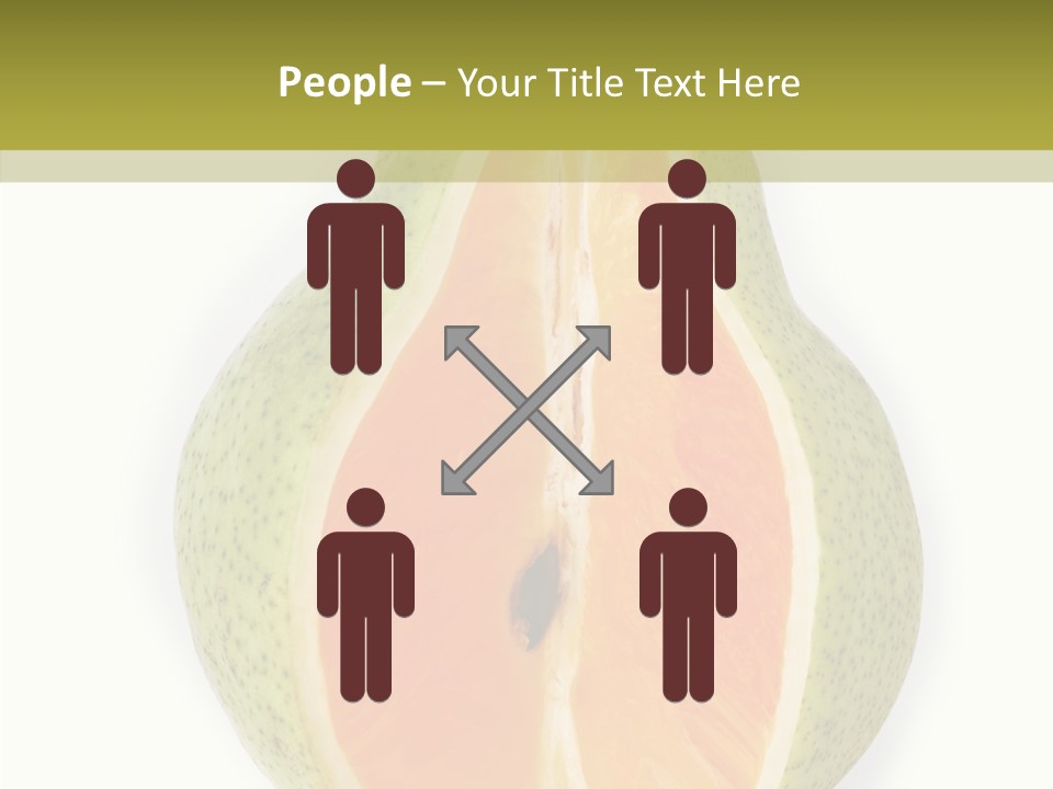 Sweet Pear Stem PowerPoint Template