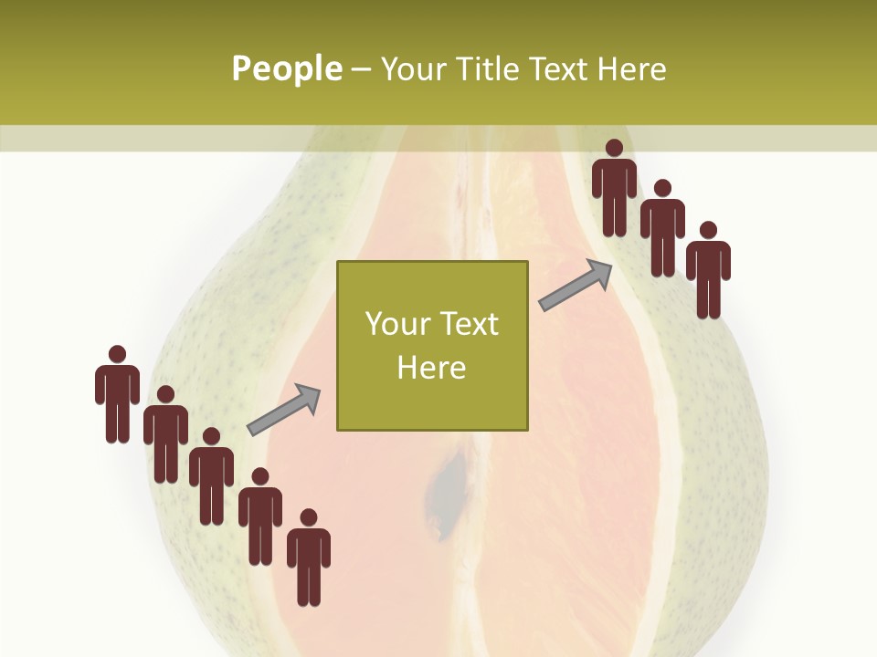 Sweet Pear Stem PowerPoint Template