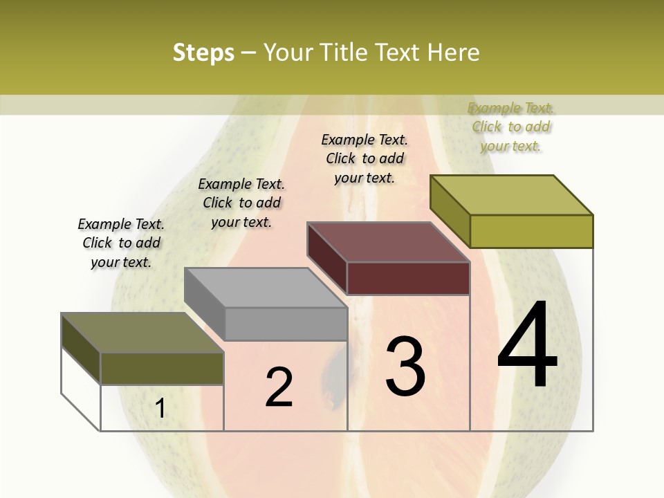 Sweet Pear Stem PowerPoint Template